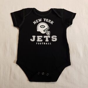 New York Jets diaper shirt 6-9 months